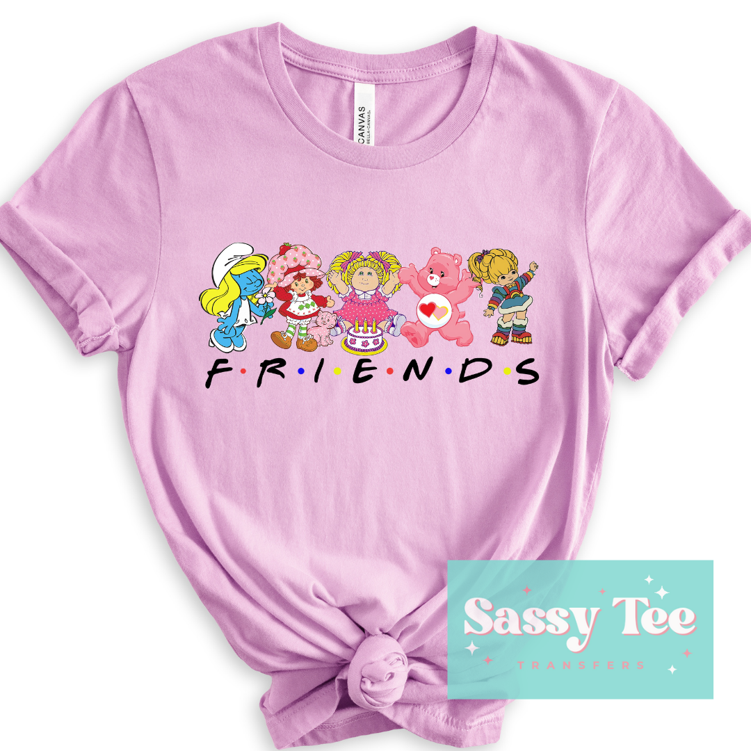 FRIENDS 80'S CARTOON