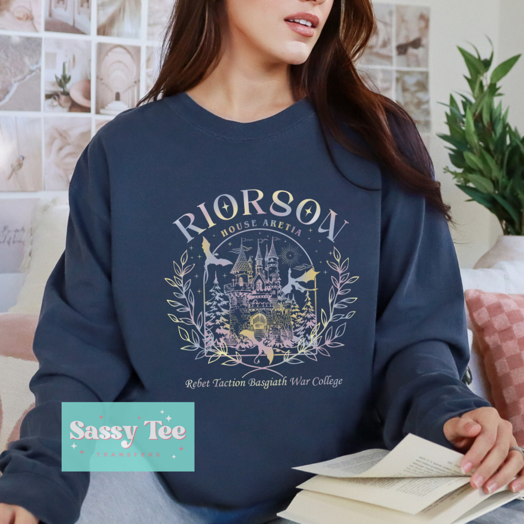 RIORSON DRAGON BOOK Front/Back Options