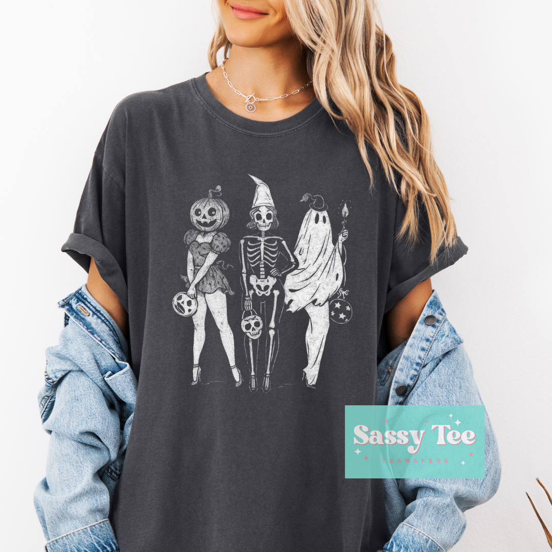 SPOOKY LADIES WHITE **Preorder/Restock Ships in 5-10 biz days**