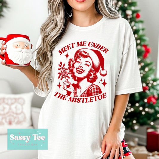 MEET UNDER MISTLETOE VINTAGE **Preorder/Restock Ships in 5-10 biz days**