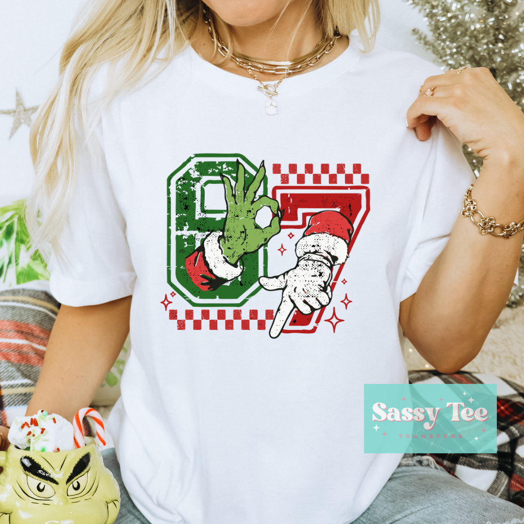 RETRO GREEN MAN SIX SEVEN **Preorder/Restock Ships in 5-10 biz days**