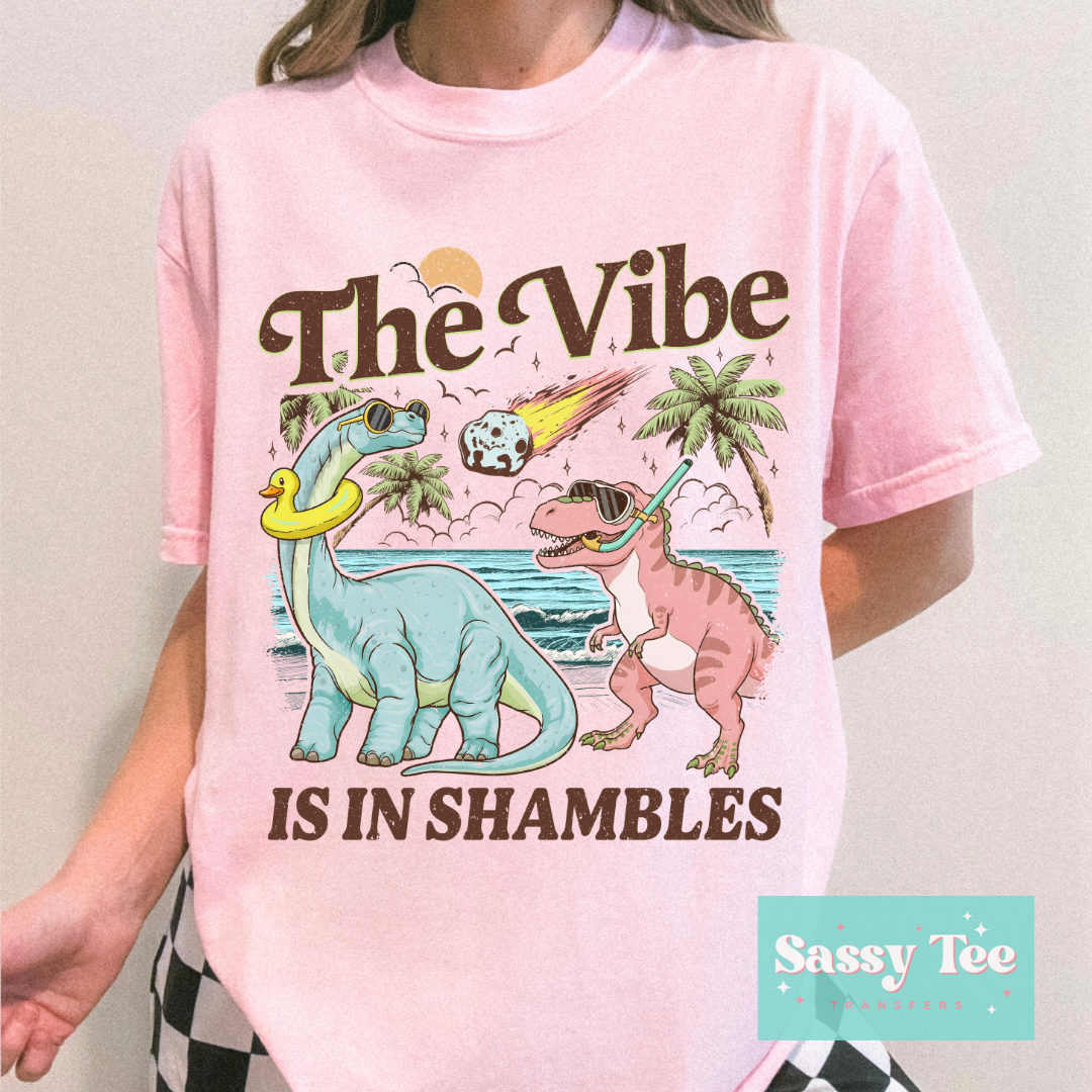 THE VIBE IS IN SHAMBLES DINO **Preorder/Restock Ships in 5-10 biz days**