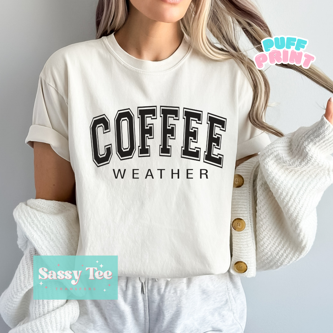 COFFEE WEATHER PUFF Black **Starts shipping 9/12**