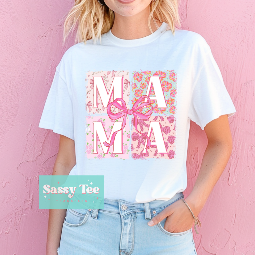MAMA MINT PINK FLORAL COQUETTE