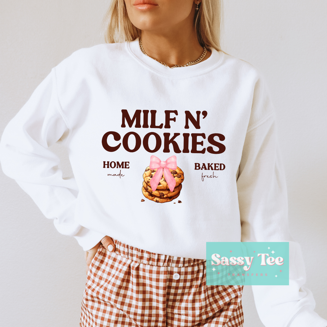 MILF N' COOKIES PINK BOW COQUETTE