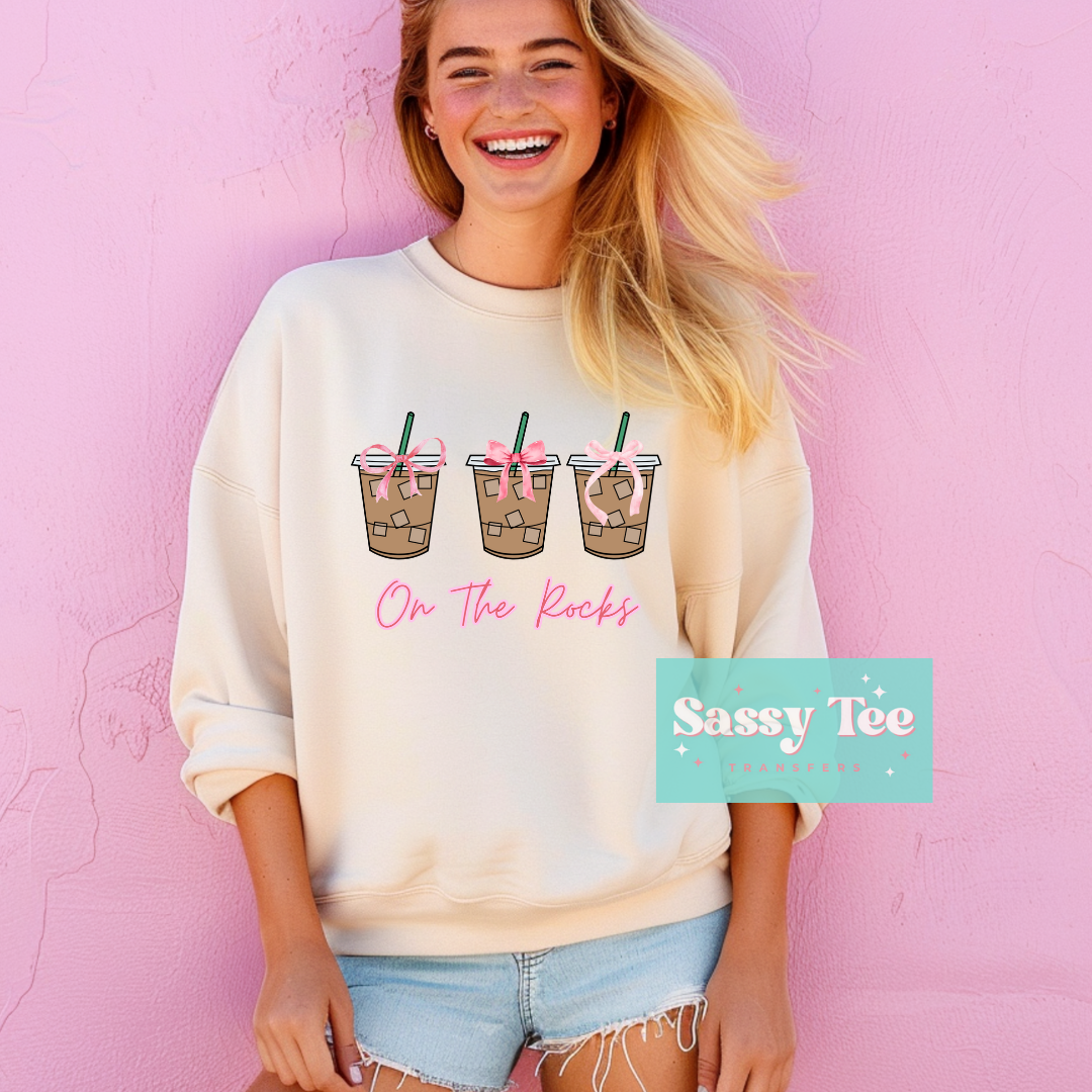 ON THE ROCKS COFFEE BOW COQUETTE **Preorder, Starts shipping 2/12*