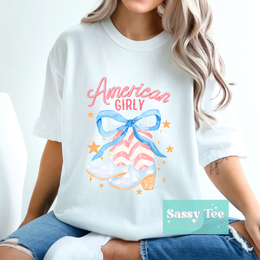 AMERICAN GIRLY BOW BOOTS