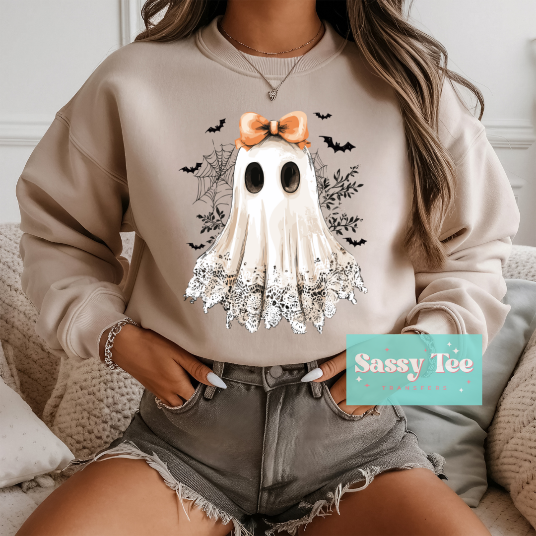 LACE GHOST BATS WEB BOW **Preorder Ships in 5-10 biz days**