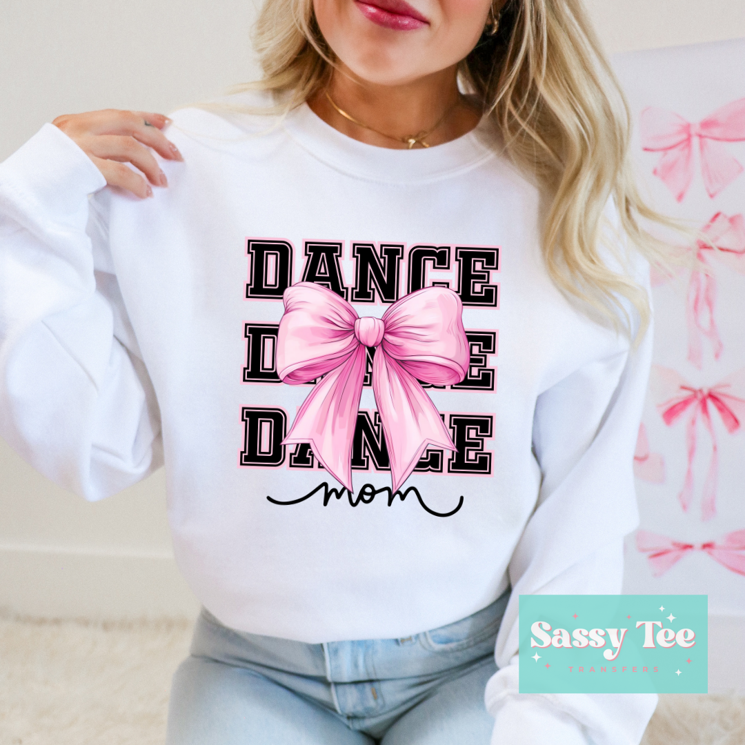 DANCE MOM COQUETTE BOW **Ships in 5-10 biz days**