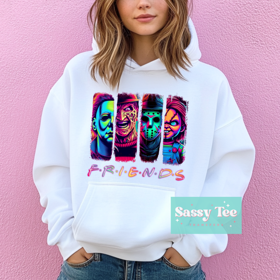 HORROR FRIENDS NEON **Preorder Ships in 5-10 biz days**