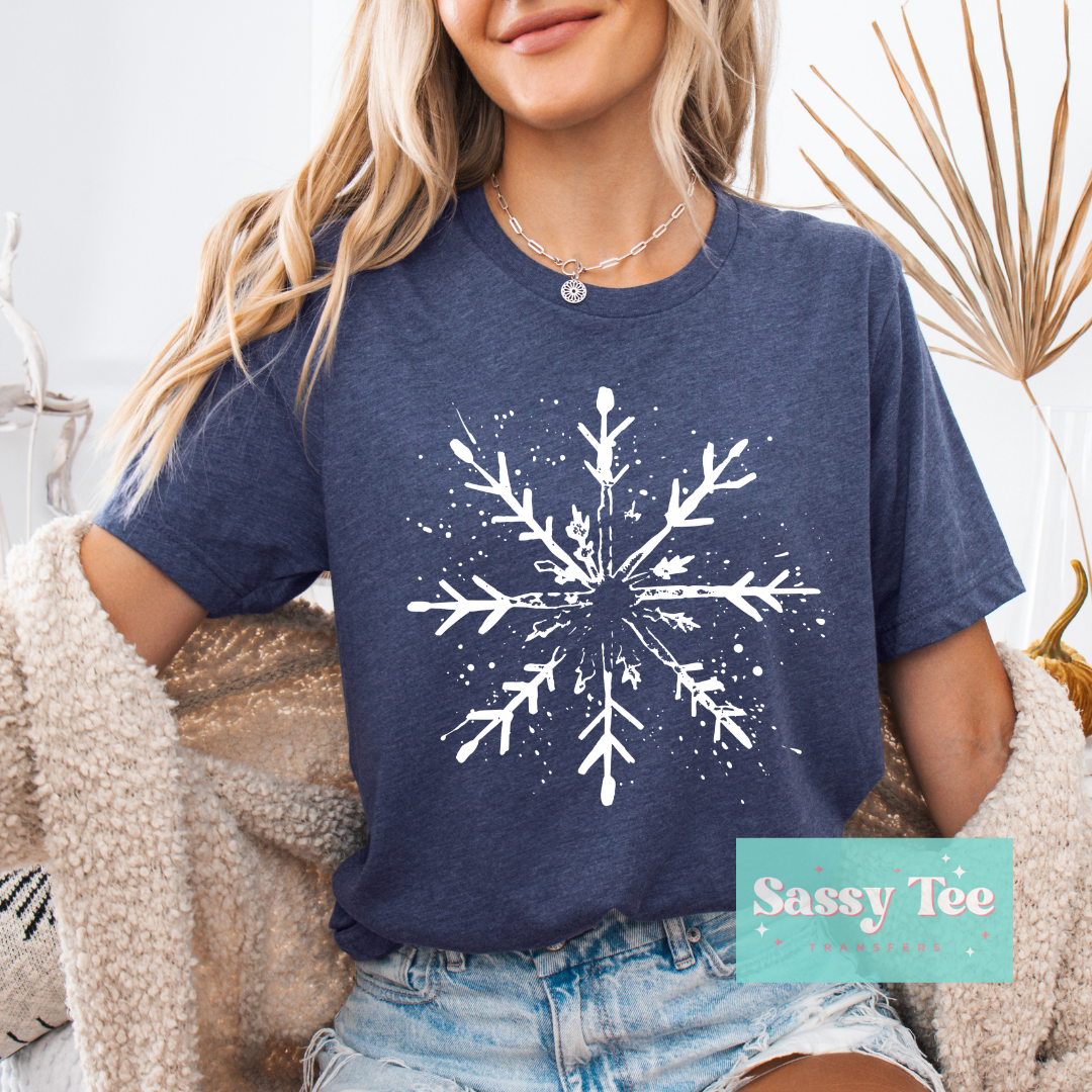SNOWFLAKE WHITE DISTRESSED **Preorder/Restock Ships in Est. 5-10 biz days**