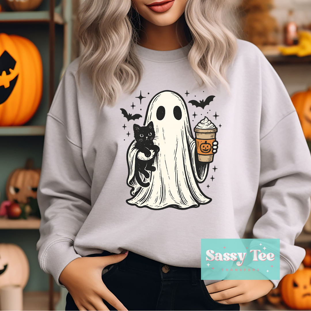GHOST BLACK CAT COFFEE BATS **Preorder/Restock Ships in 5-10 biz days**