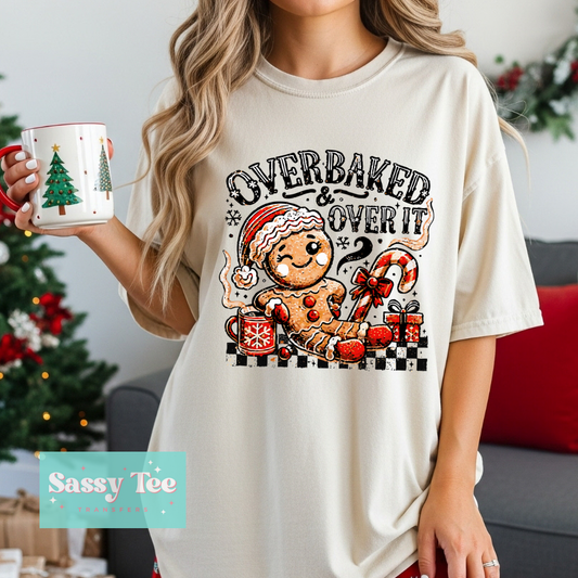 OVERBAKED OVER IT GINGERBREAD RETRO **Preorder/Restock Ships in 5-10 biz days**