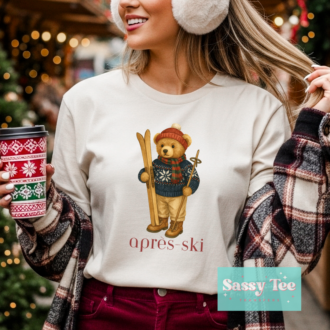 R LAUREN SKI TEDDY **Preorder/Restock Ships in 5-10 biz days**