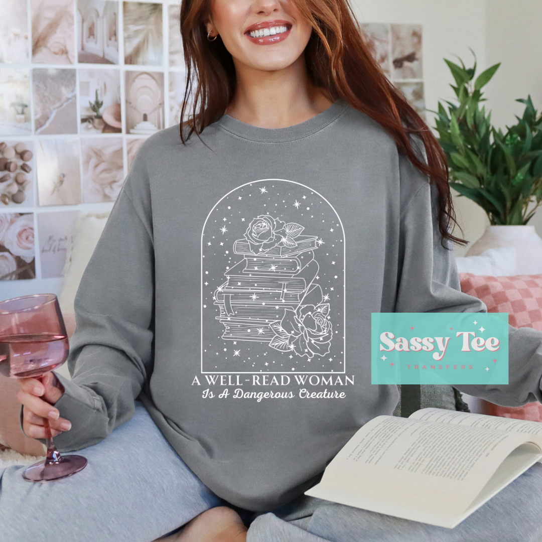 A WELL-READ WOMAN WHITE