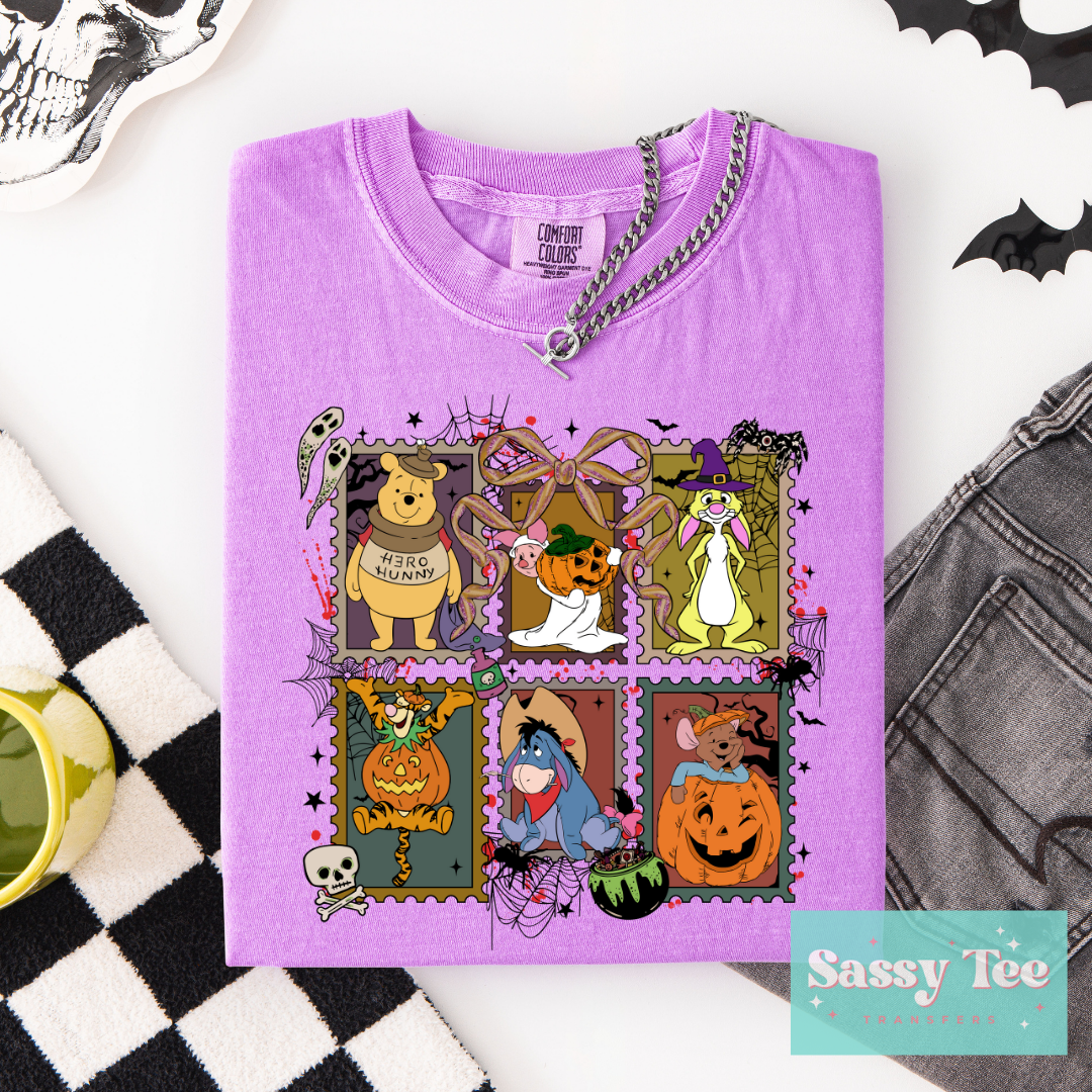 POOH FRIENDS HALLOWEEN FRAME **Preorder/Restock Ships in 5-10 biz days**