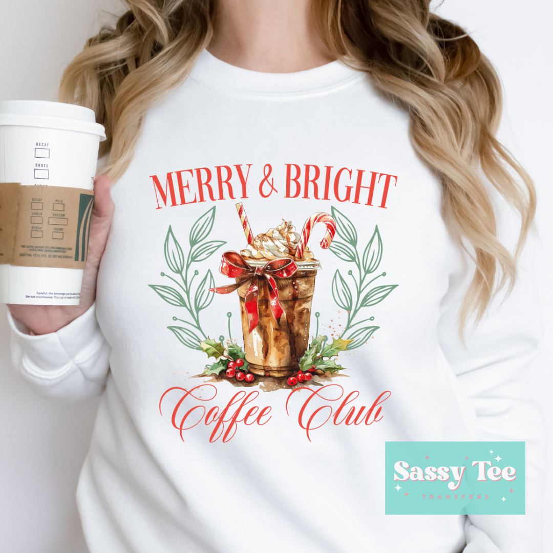 MERRY BRIGHT CHRISTMAS COFFEE