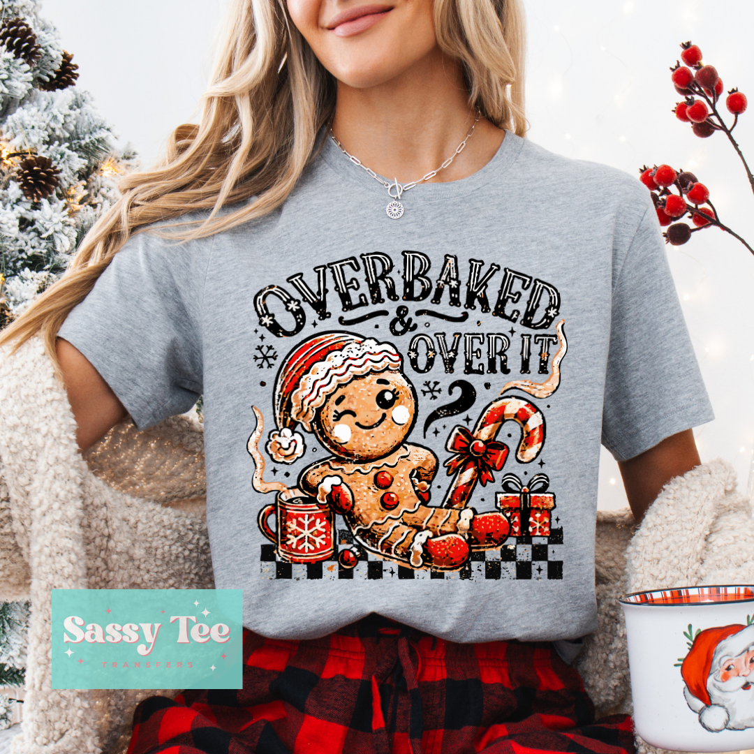 OVERBAKED OVER IT GINGERBREAD RETRO **Preorder/Restock Ships in 5-10 biz days**