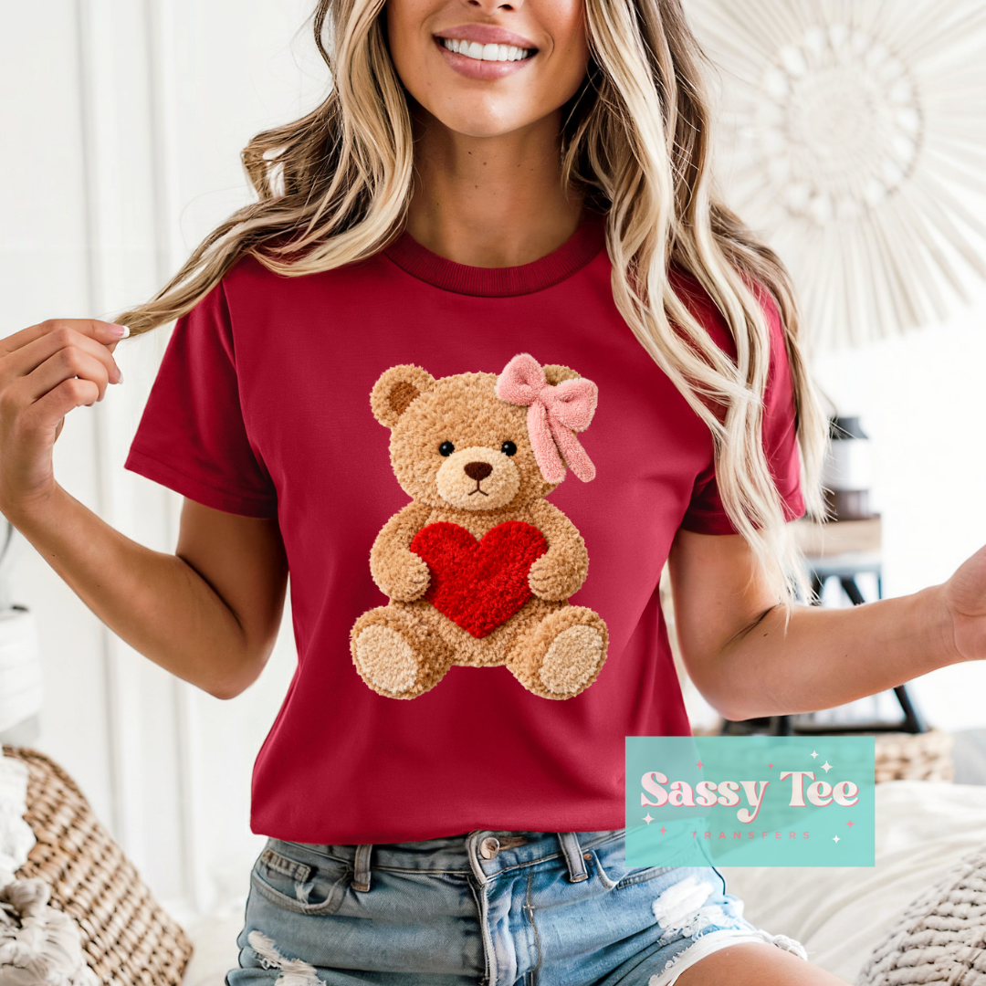 TEDDY RED HEART FAUX YARN **Preorder Ships in 5-10 biz days**