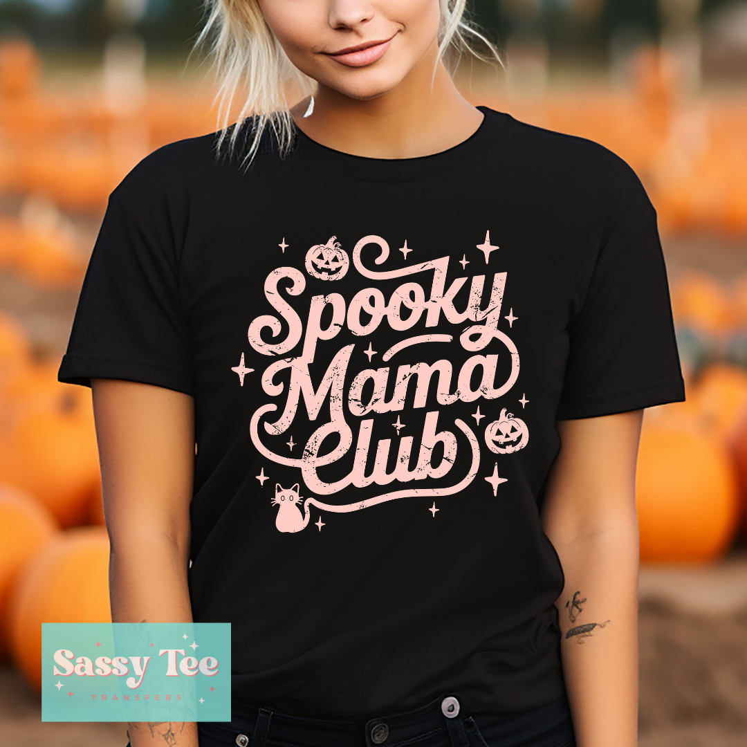 SPOOKY MAMA CLUB PUMPKINS RETRO **Preorder/Restock Ships in 5-10 biz days**