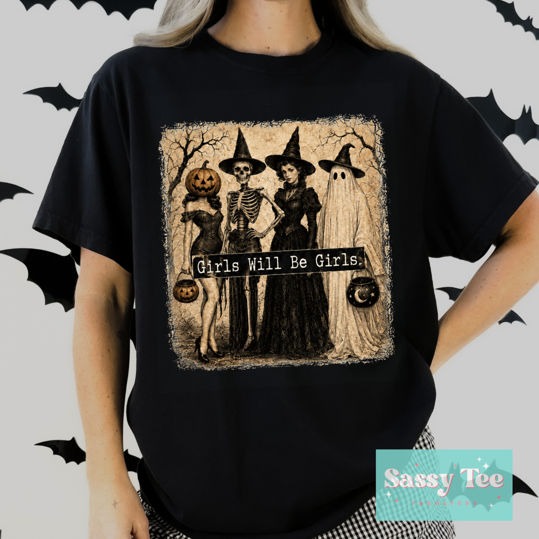 GIRLS WILL BE GIRLS CREAM VINTAGE COSTUMES **Preorder/Restock Ships in 5-10 biz days**