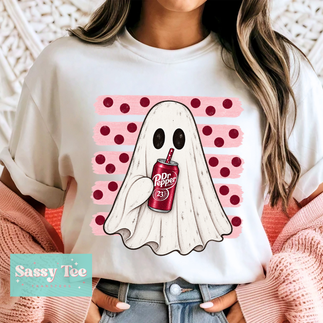DR P COLA GHOST PREPPY STRIPES PINK **Preorder/Restock Ships in 5-10 biz days**