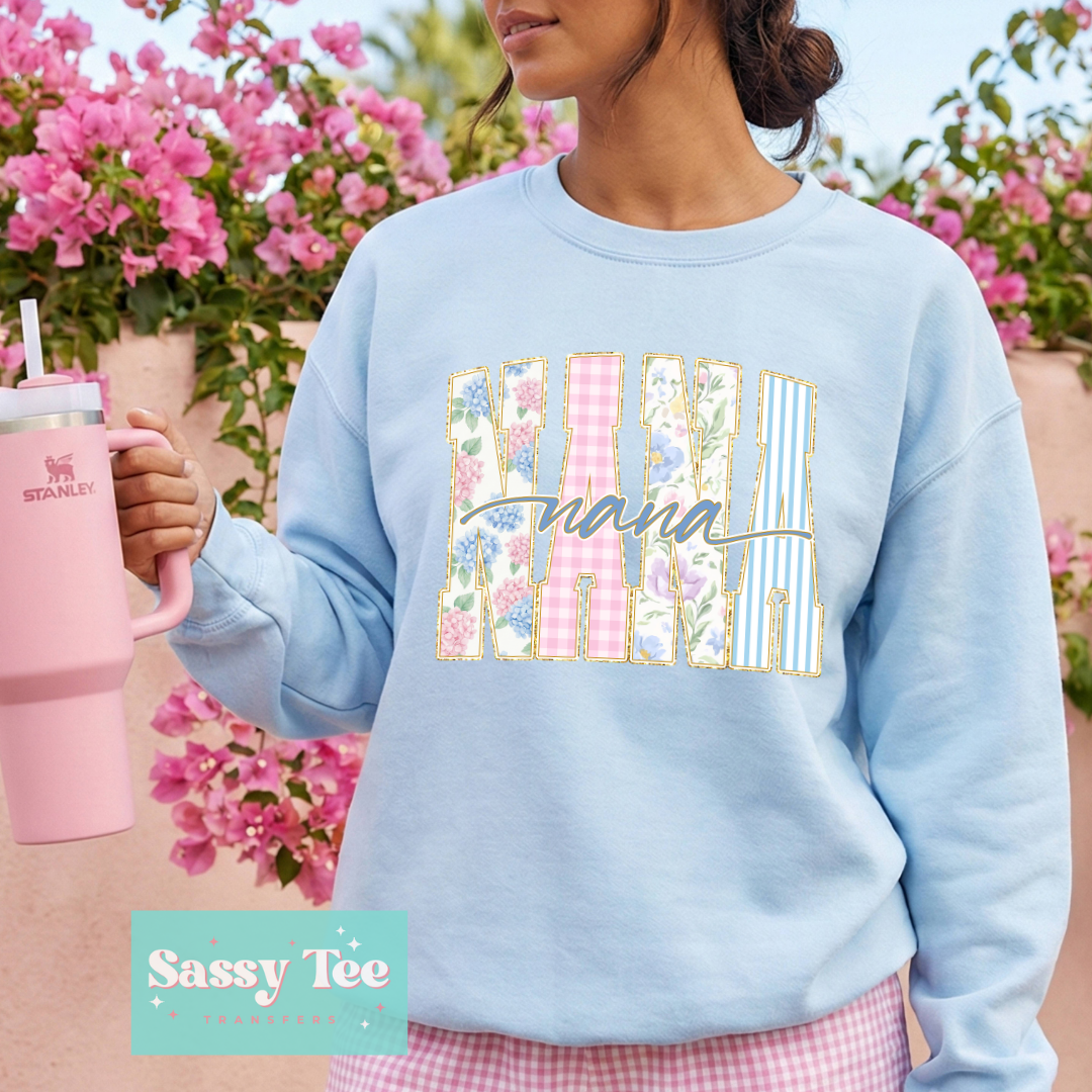 NANA PREPPY HYDRANGEA BLUE **Preorder/Restock Ships in 5-10 biz days**