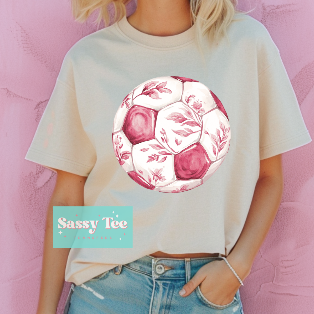 SOCCER PINK TOILE