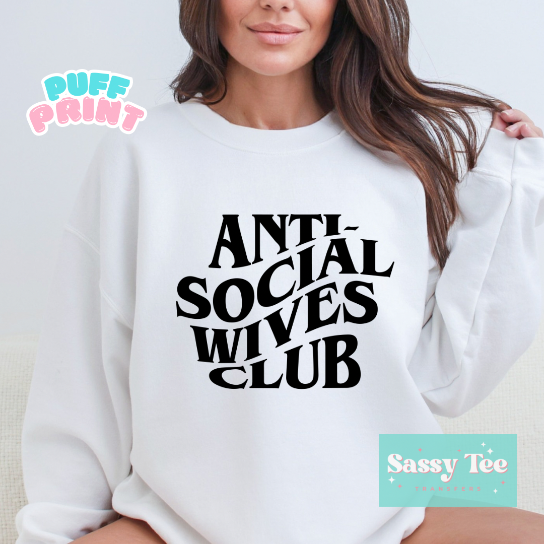 ANTI SOCIAL WIVES CLUB PUFF