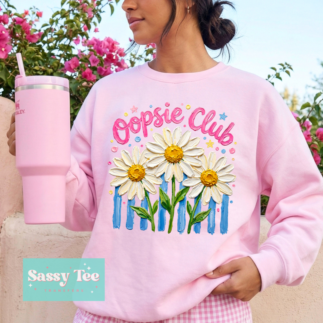 OOPSIE DAISY CLUB FAUX TEXTURE PAINT **Preorder/Restock Ships in 5-10 biz days**