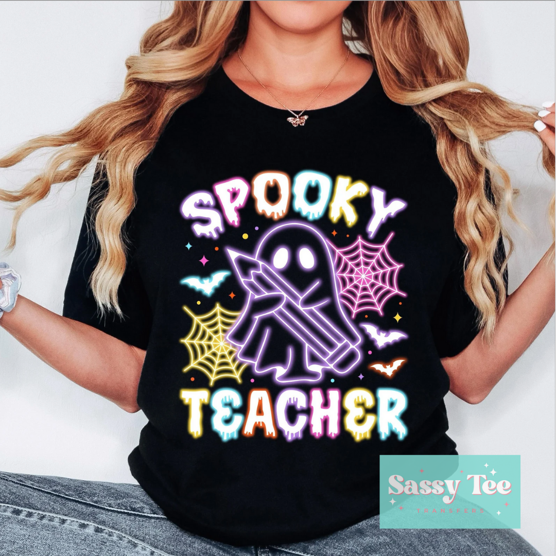 SPOOKY TEACHER GHOST BRIGHT **Preorder/Restock Ships in 5-10 biz days**