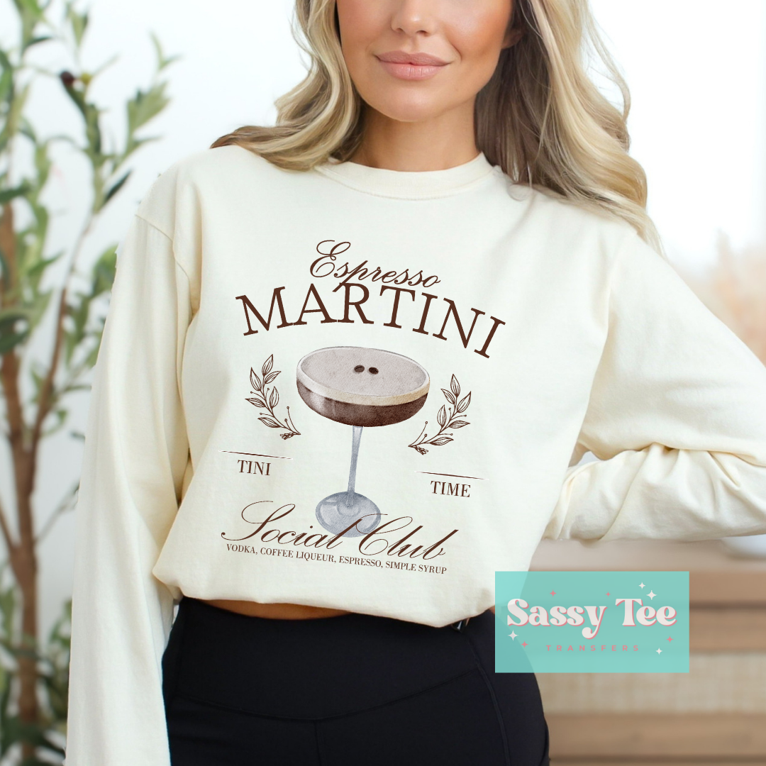 ESPRESSO MARTINI SOCIAL CLUB