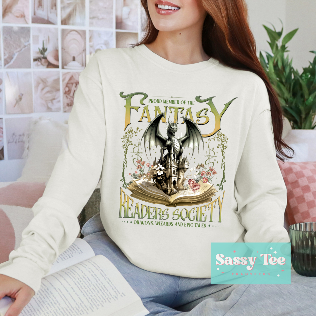 FANTASY READER'S SOCIETY **Preorder Ships in 5-10 biz days**