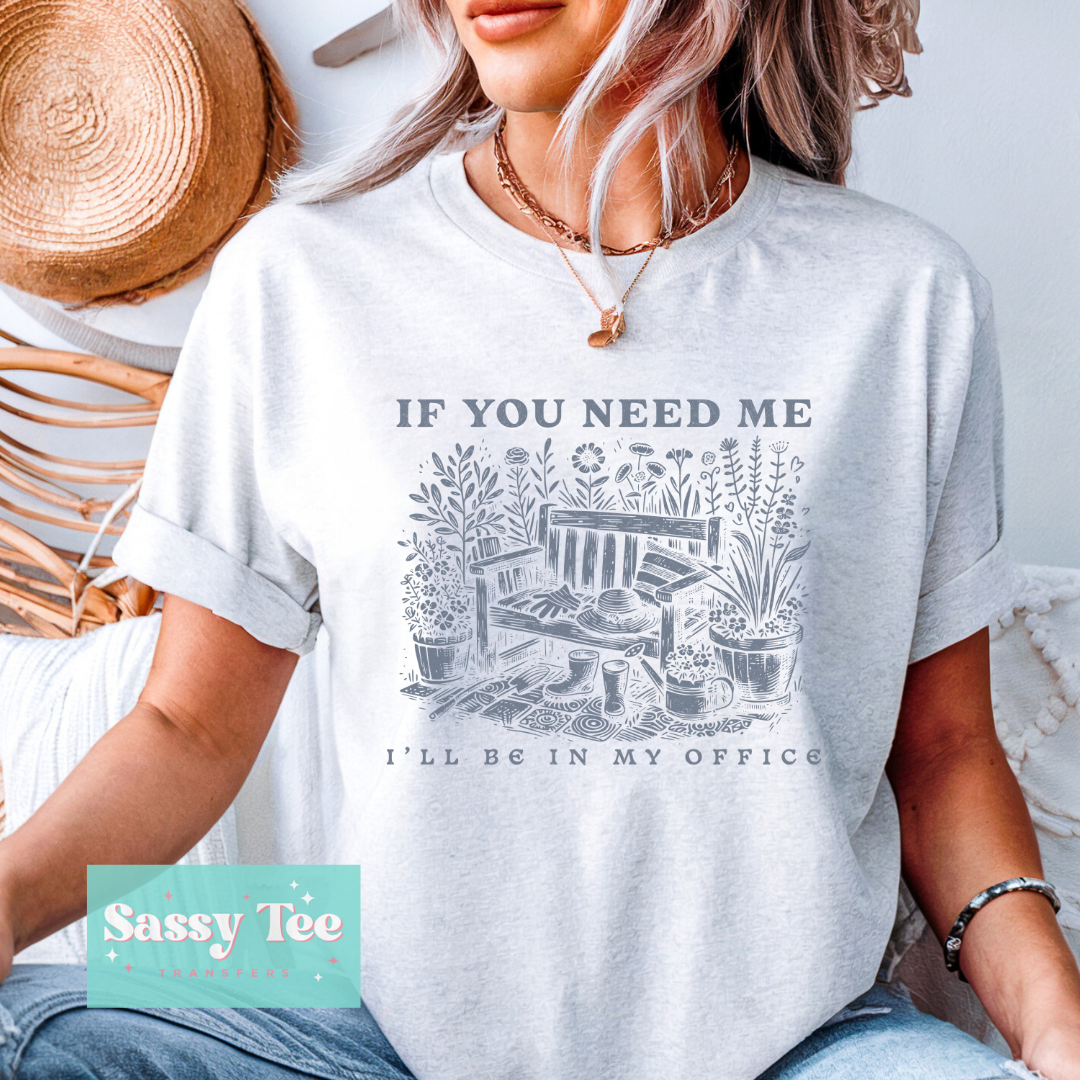 IF YOU NEED ME I'LL BE IN MY OFFICE BLUE **Preorder/Restock Ships in 5-10 biz days**