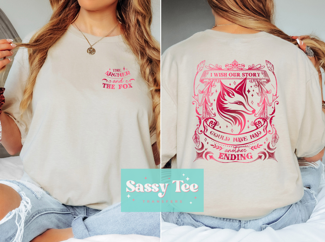 ONCE UPON BROKEN HEART ARCHER FOX Pocket+Back Set