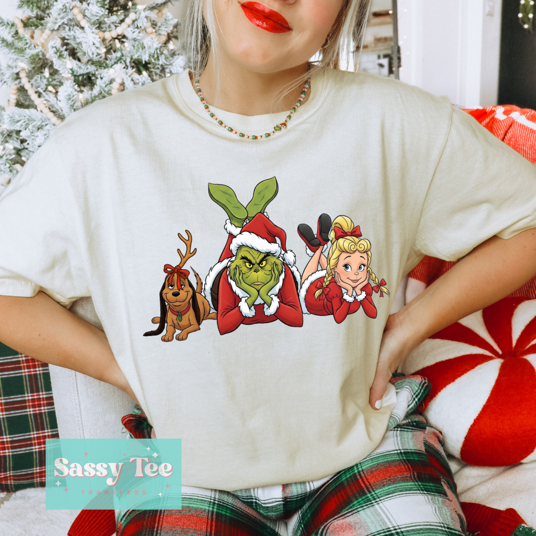 GREEN MAN FRIENDS CUTE VINTAGE **Preorder/Restock Ships in 5-10 biz days**