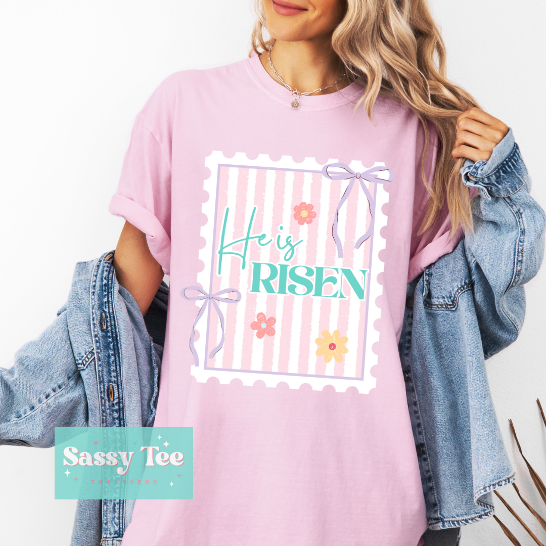 HE IS RISEN STAMP **Preorder/Restock Ships in 5-10 biz days**