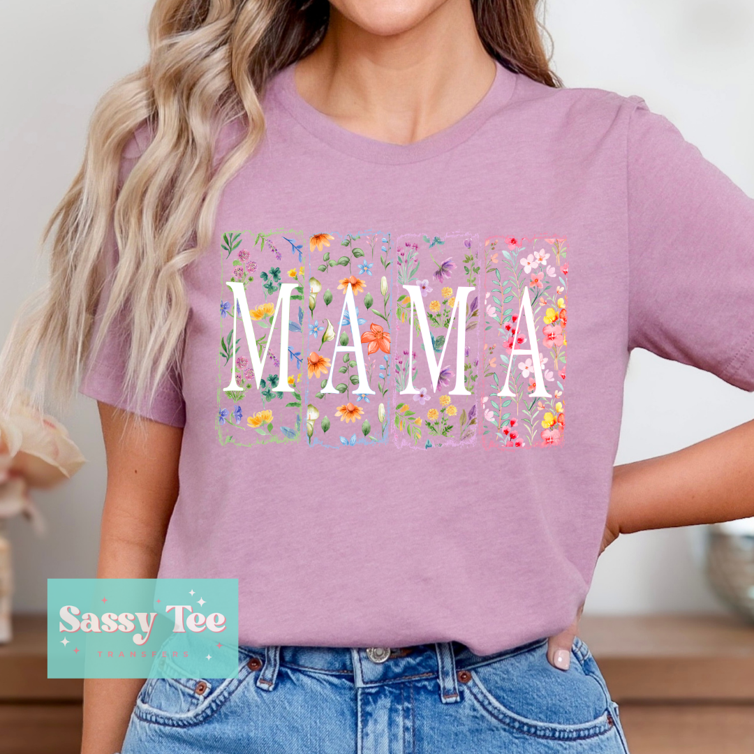 MAMA SPRING FLORAL BRIGHT WHITE **Preorder/Restock Ships in 5-10 biz days**
