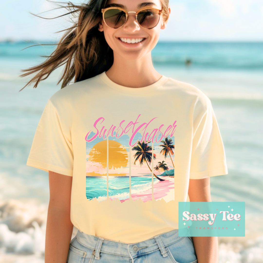 SUNSET CHASER ART