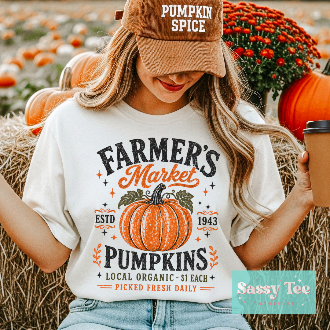 FARMER'S MARKET PUMPKINS **Preorder/Restock Ships in 5-10 biz days**