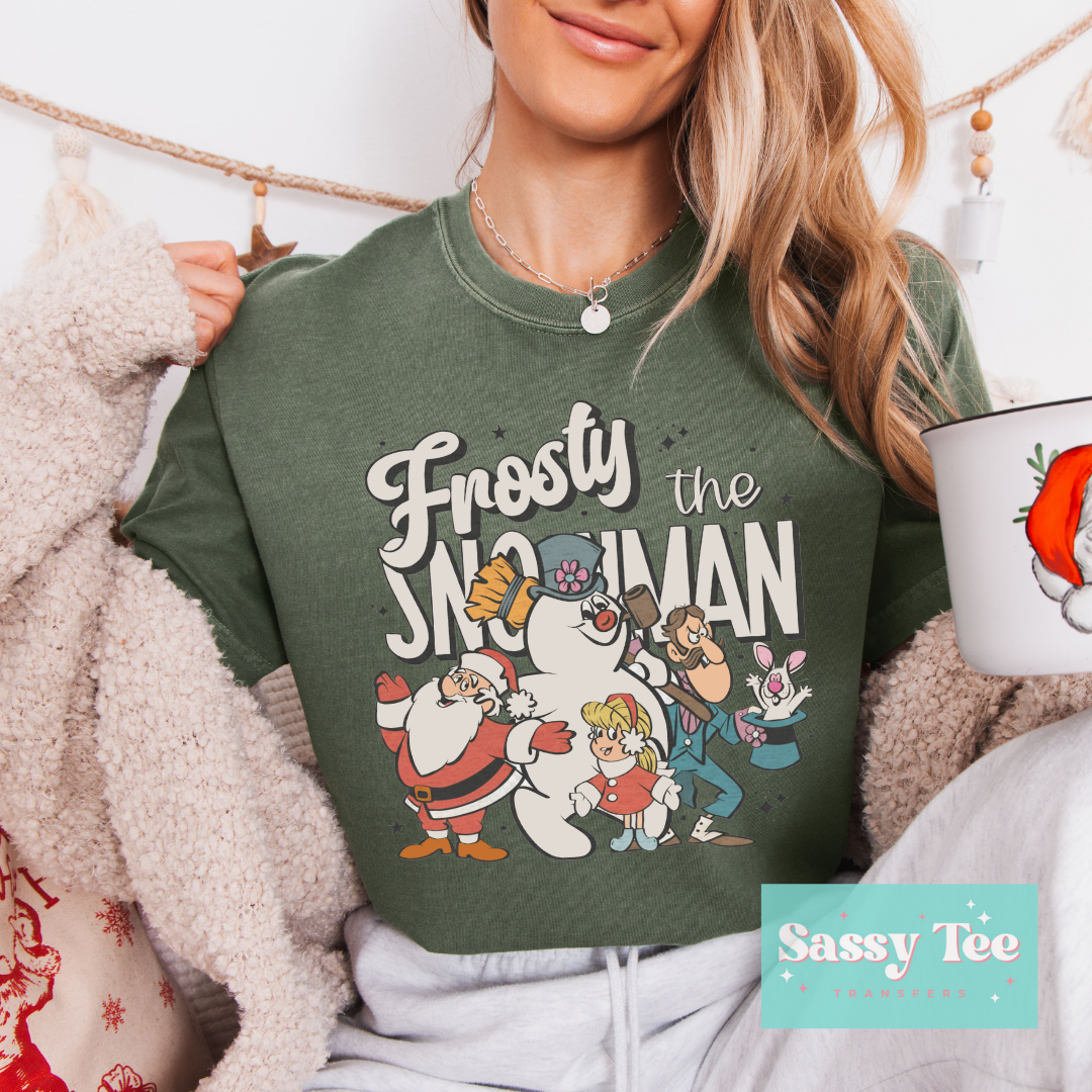 FROSTY SNOWMAN FRIENDS VINTAGE **Preorder/Restock Ships in 5-10 biz days**