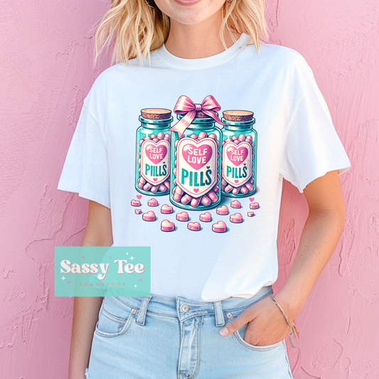 SELF LOVE PILLS BOW COQUETTE