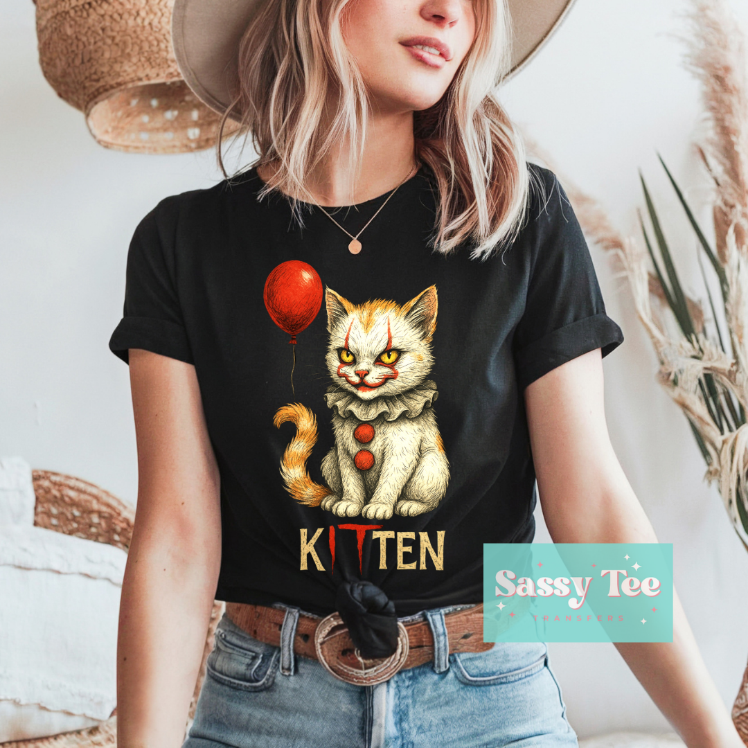 KITTEN PENNYWISE HORROR **Preorder/Restock Ships in 5-10 biz days**