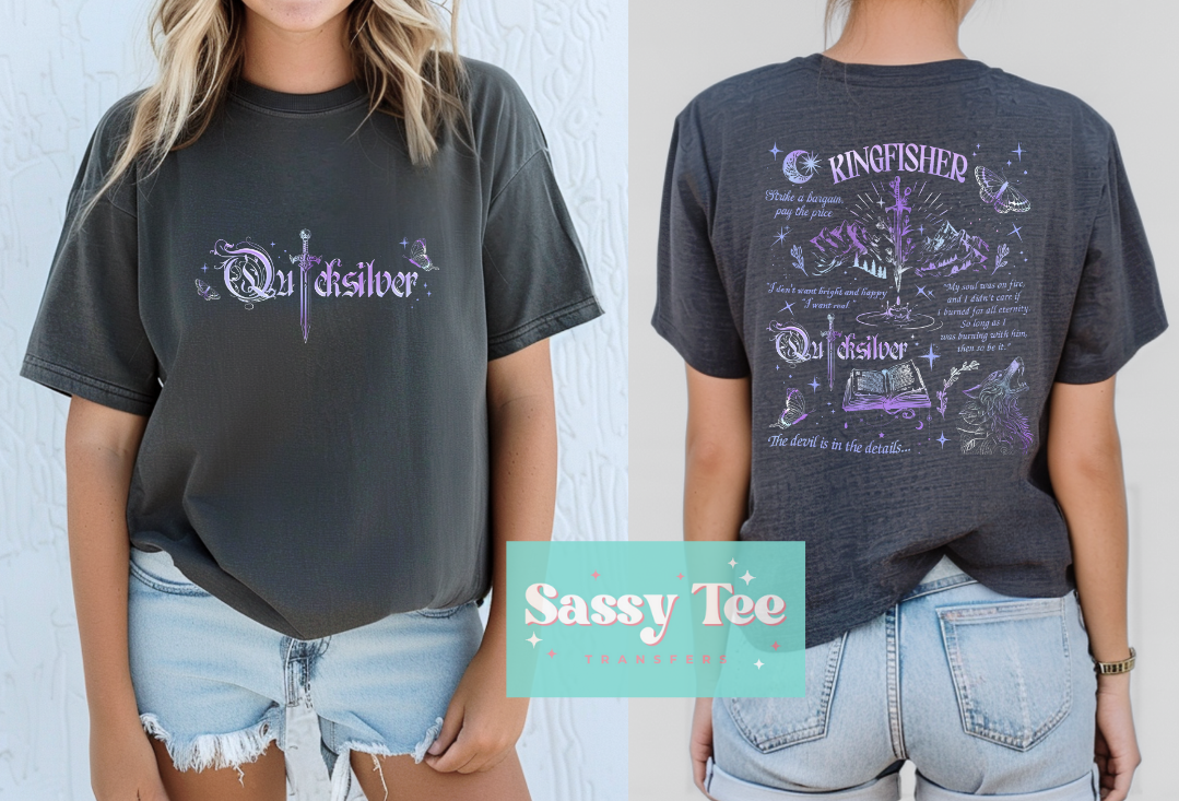 QUICKSILVER KINGFISHER Front/Back Options **Preorder Ships in 5-10 biz days**