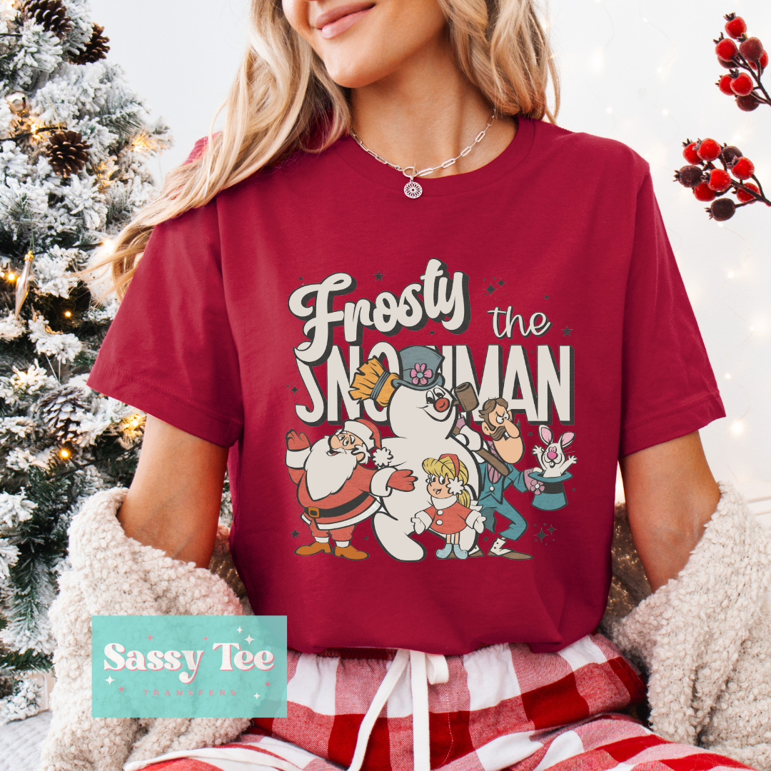 FROSTY SNOWMAN FRIENDS VINTAGE **Preorder/Restock Ships in 5-10 biz days**