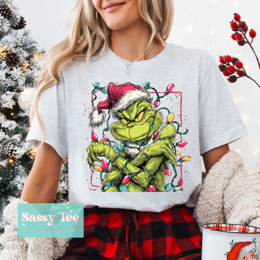 GREEN MAN CHRISTMAS LIGHTS VINTAGE **Preorder/Restock Ships in 5-10 biz days**
