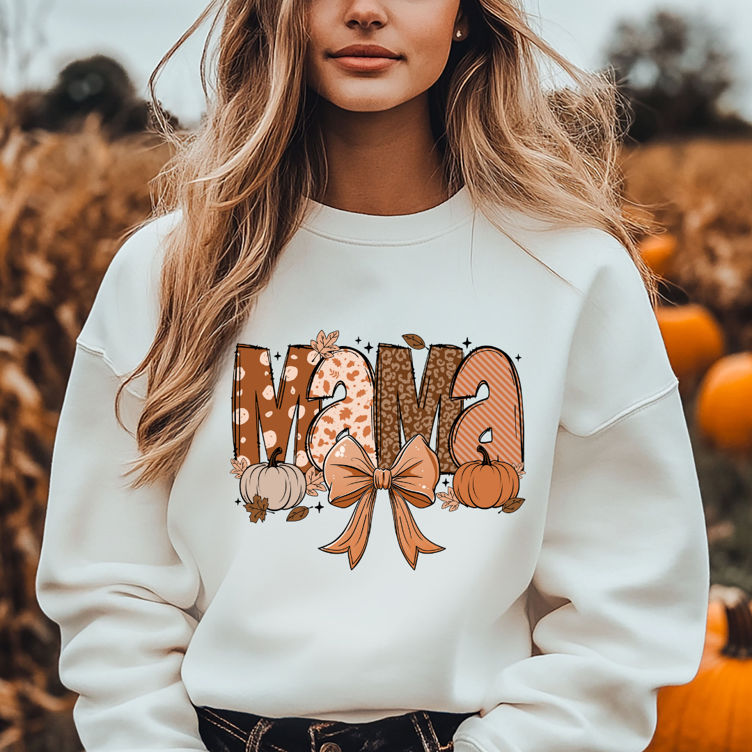 FALL AUTUMN MAMA BOW COQUETTE **Restock Preorder Ships in est. 5-10 biz days**