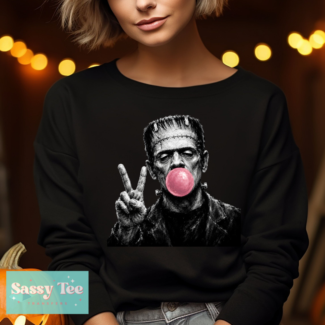FRANKENSTEIN BUBBLEGUM PEACE For Darker Colors **Preorder/Restock Ships in 5-10 biz days**