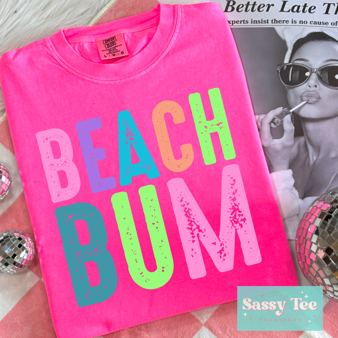 BEACH BUM BRIGHT COLORS **Preorder/Restock Ships in 5-10 biz days**