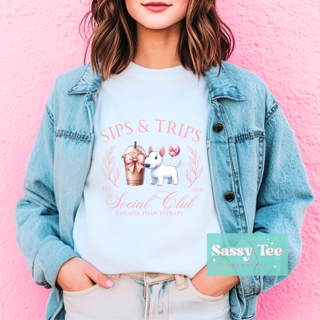 SIPS & TRIPS SOCIAL CLUB *Preorder, Ships in 5-10 biz days*